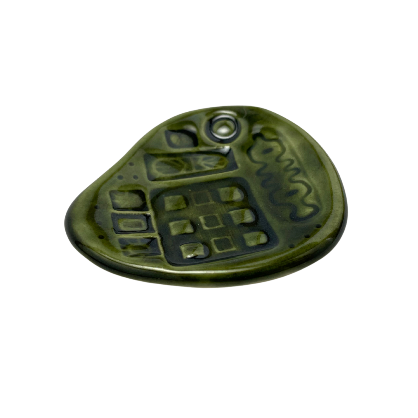 Jewelry Dish, Petite - Olive Green