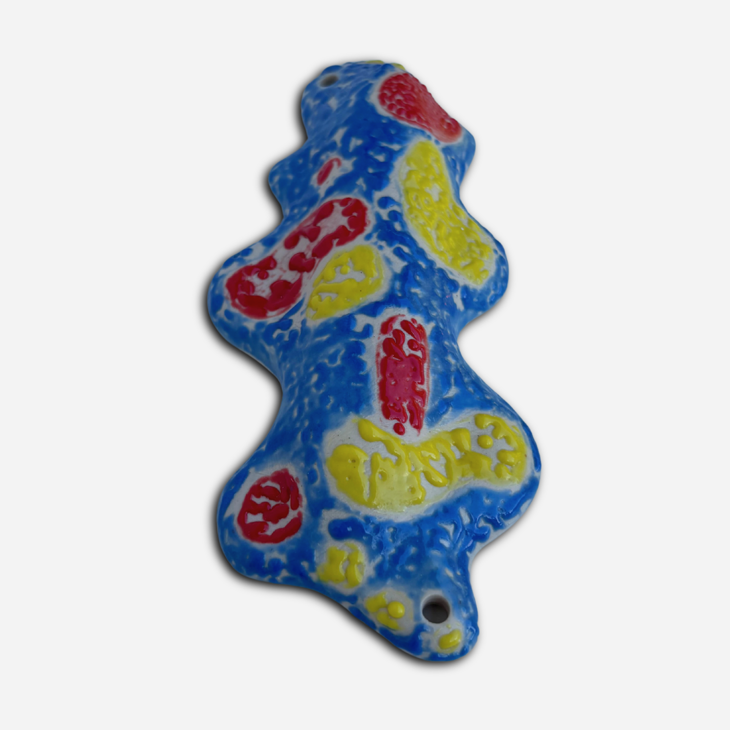 Amorphous Mezuzah RYB Primary Colors