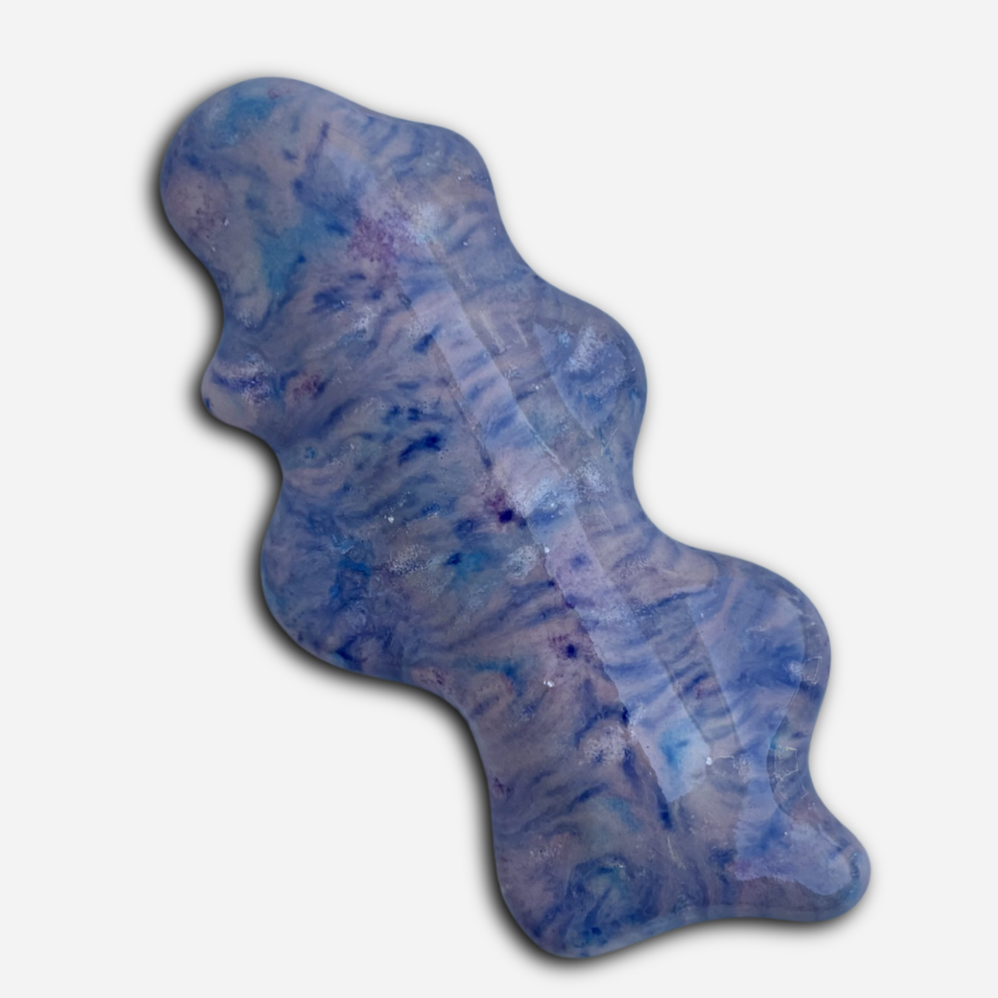 Amorphous Mezuzah Cotton Candy Swirl