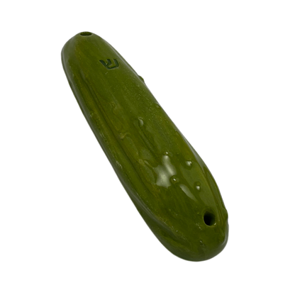 Pickle Mezuzah Handmade - Kosher Dill Green