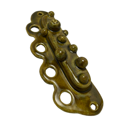 Handcrafted Mezuzah - Olive Green