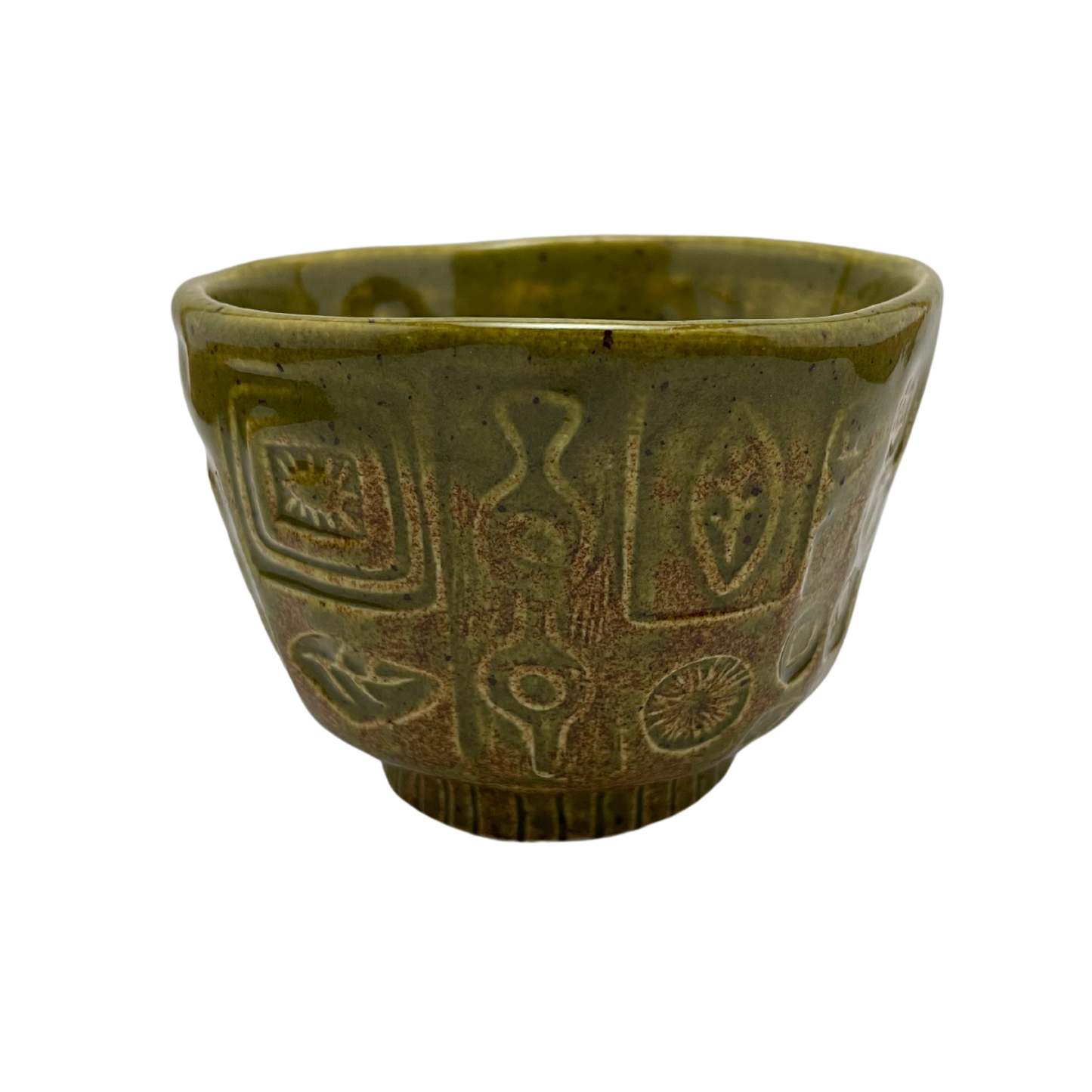 Handcrafted Stoneware Mug - Kosher Dill Green