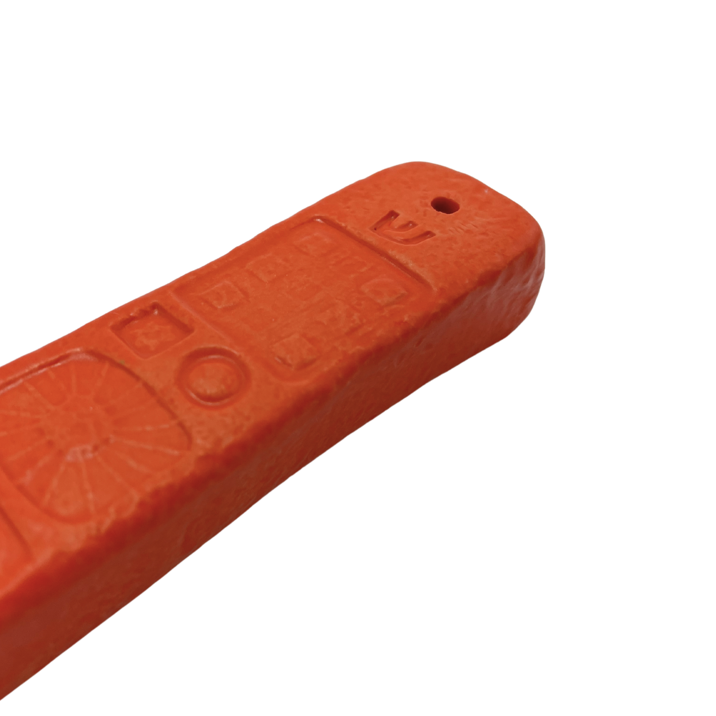 Handcrafted Mezuzah - Osher Orange