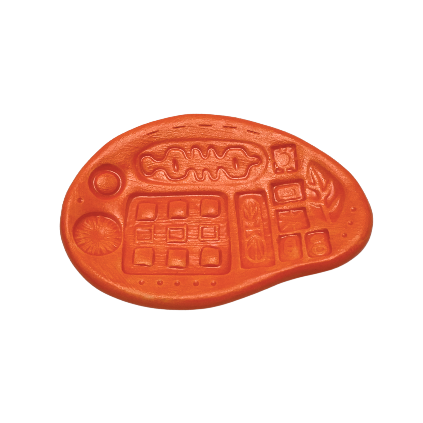 Jewelry Dish, Petite - Osher Orange