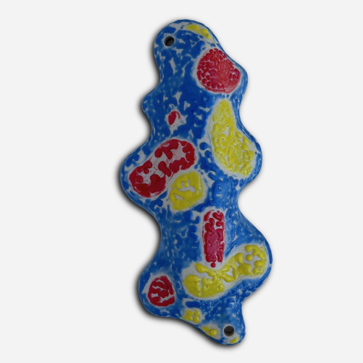 Amorphous Mezuzah RYB Primary Colors