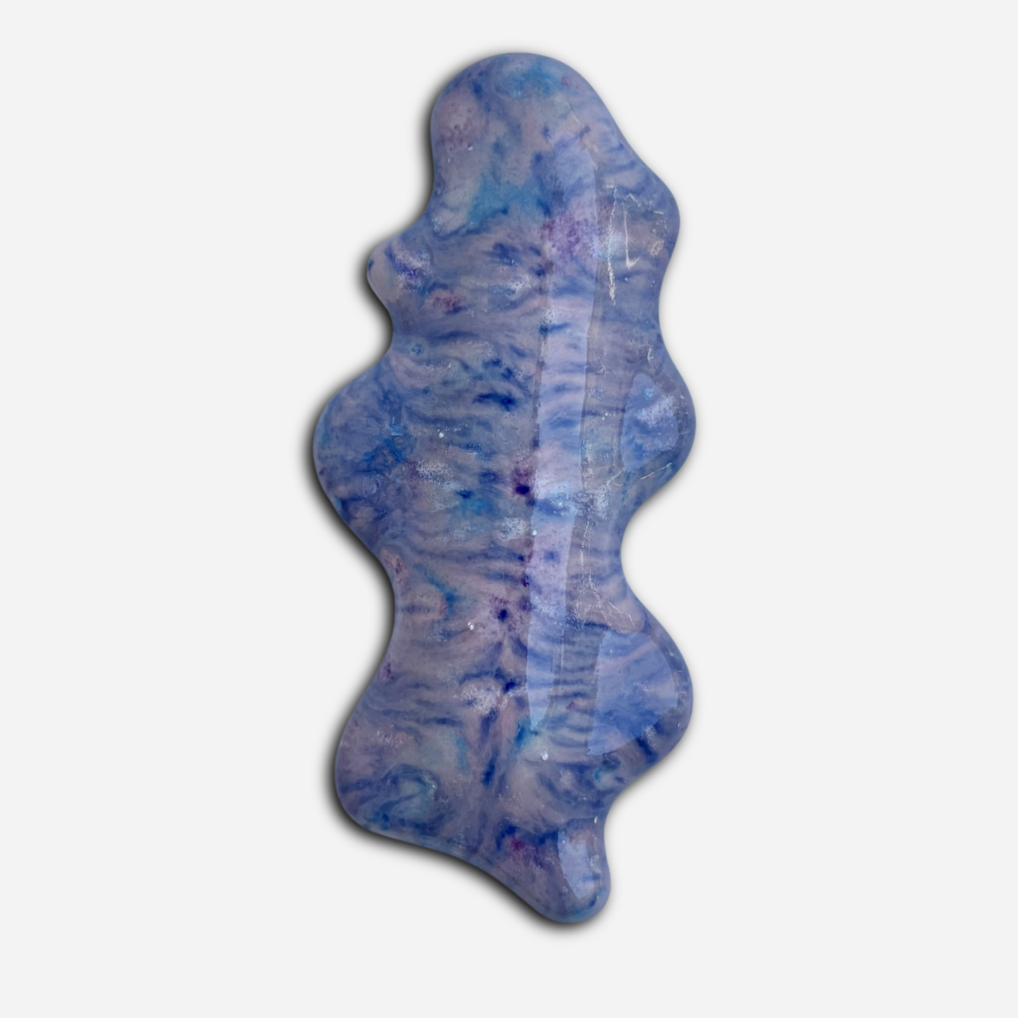 Amorphous Mezuzah Cotton Candy Swirl