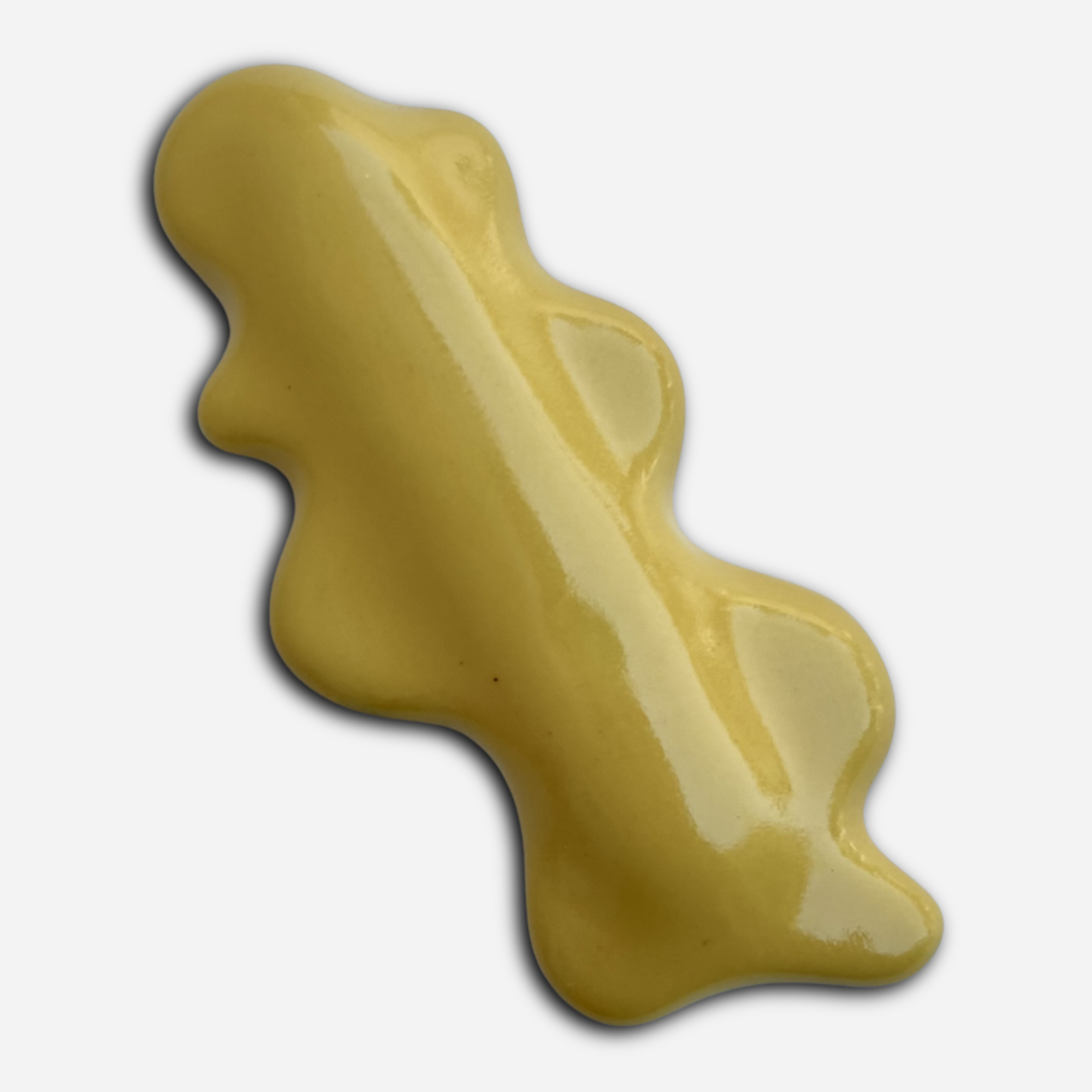 Amorphous Mezuzah Sunshine Yellow