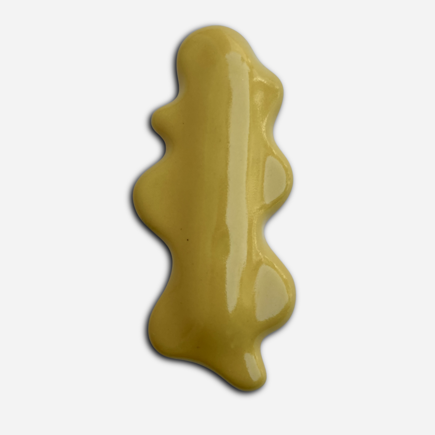 Amorphous Mezuzah Sunshine Yellow