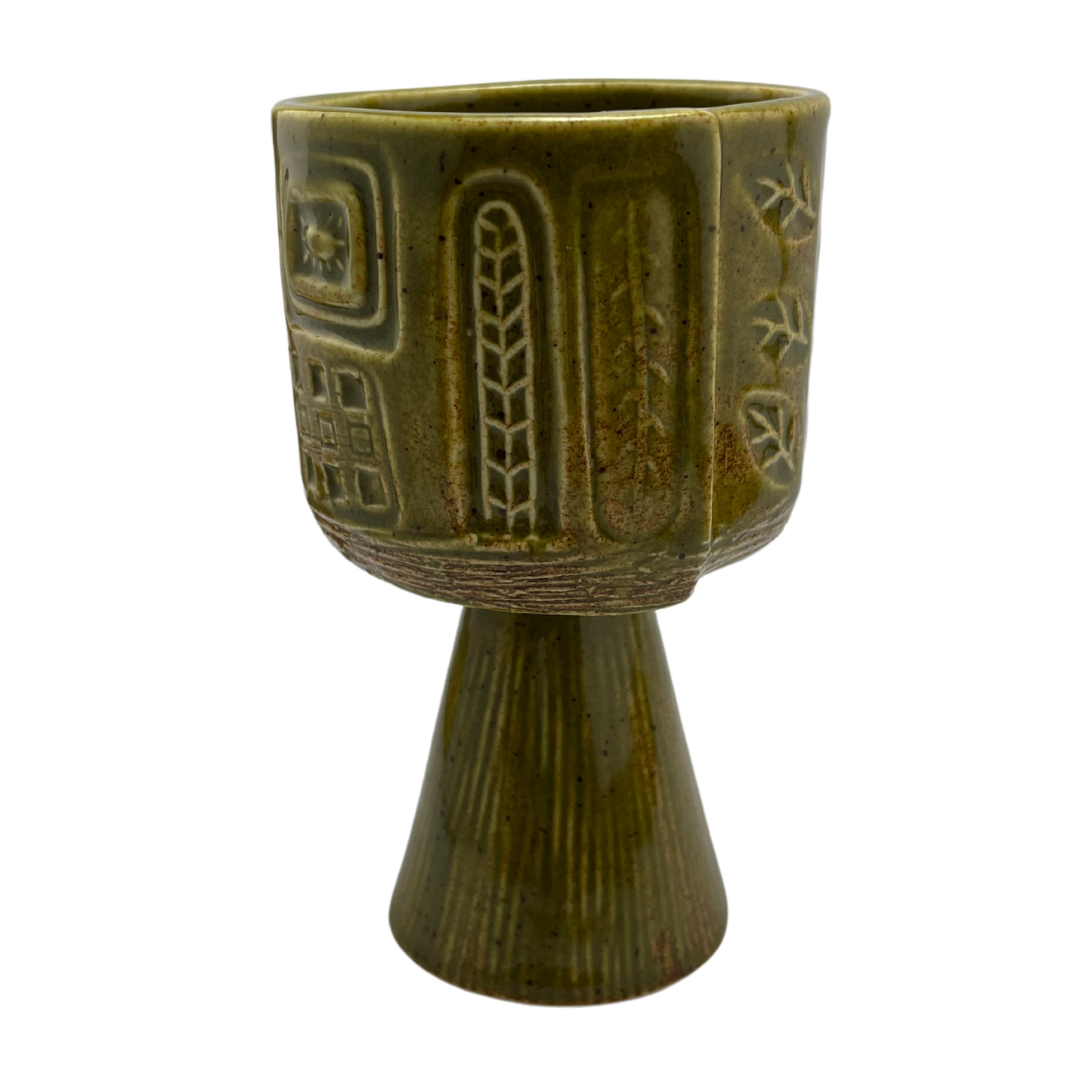 Tall Kiddush Cup - Kosher Dill Green, 4.5 oz
