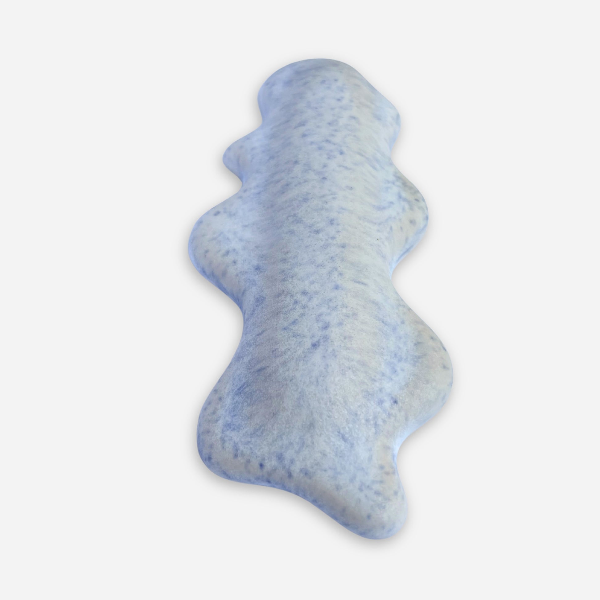 modern mezuzah case ceramic blue glaze minimalist judaica home decor