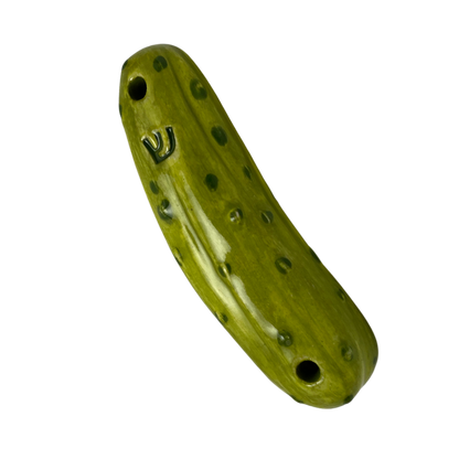 Pickle Mezuzah - Kosher Dill Green