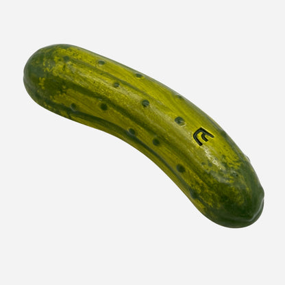 Pickle mezuzahs by Shana Ostrowiecki — modern Judaica mezuzah case, handmade and for Jewish home blessing